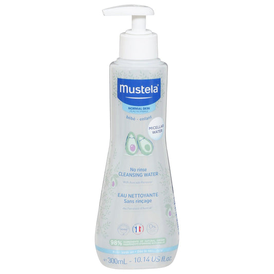 Mustela - Cleansing Water No Rinse - 1 Each -10.14 Fz - Loomini