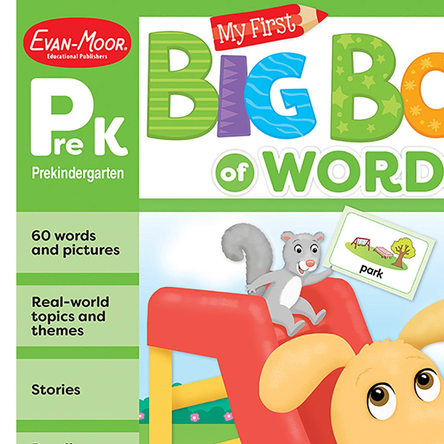 My First Big Book of Words, Grade PreK - Loomini