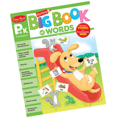 My First Big Book of Words, Grade PreK - Loomini