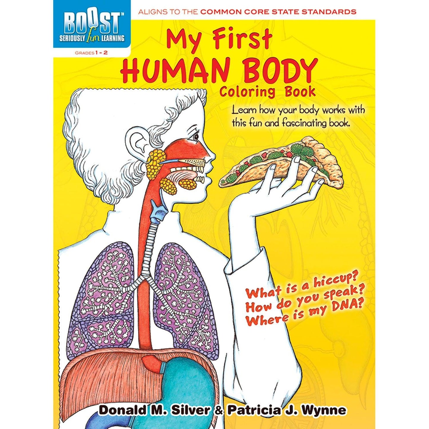 My First Human Body Coloring Book, Pack of 6 - Loomini