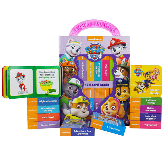 My First Library PAW Patrol Girl, 12 Books - Loomini