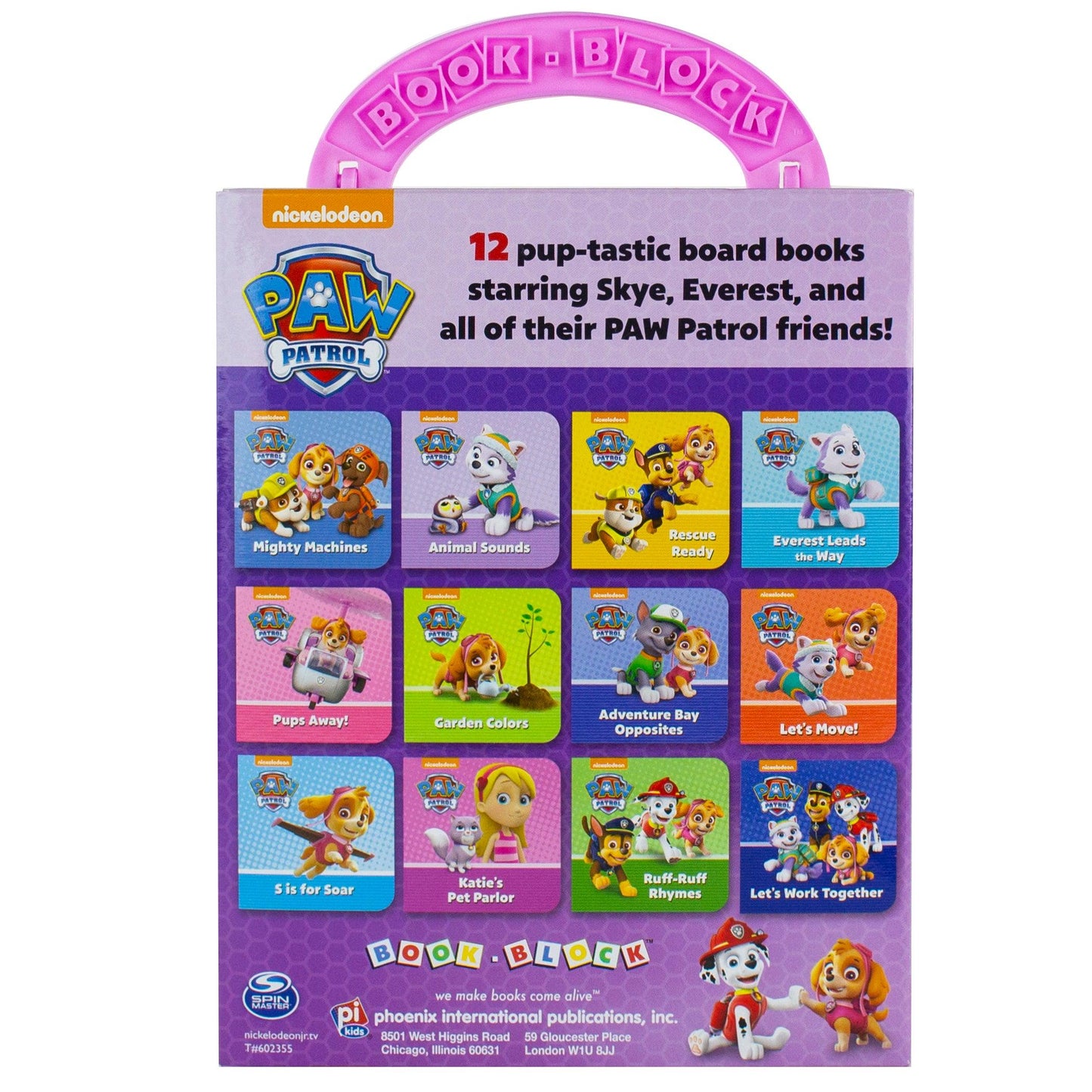 My First Library PAW Patrol Girl, 12 Books - Loomini