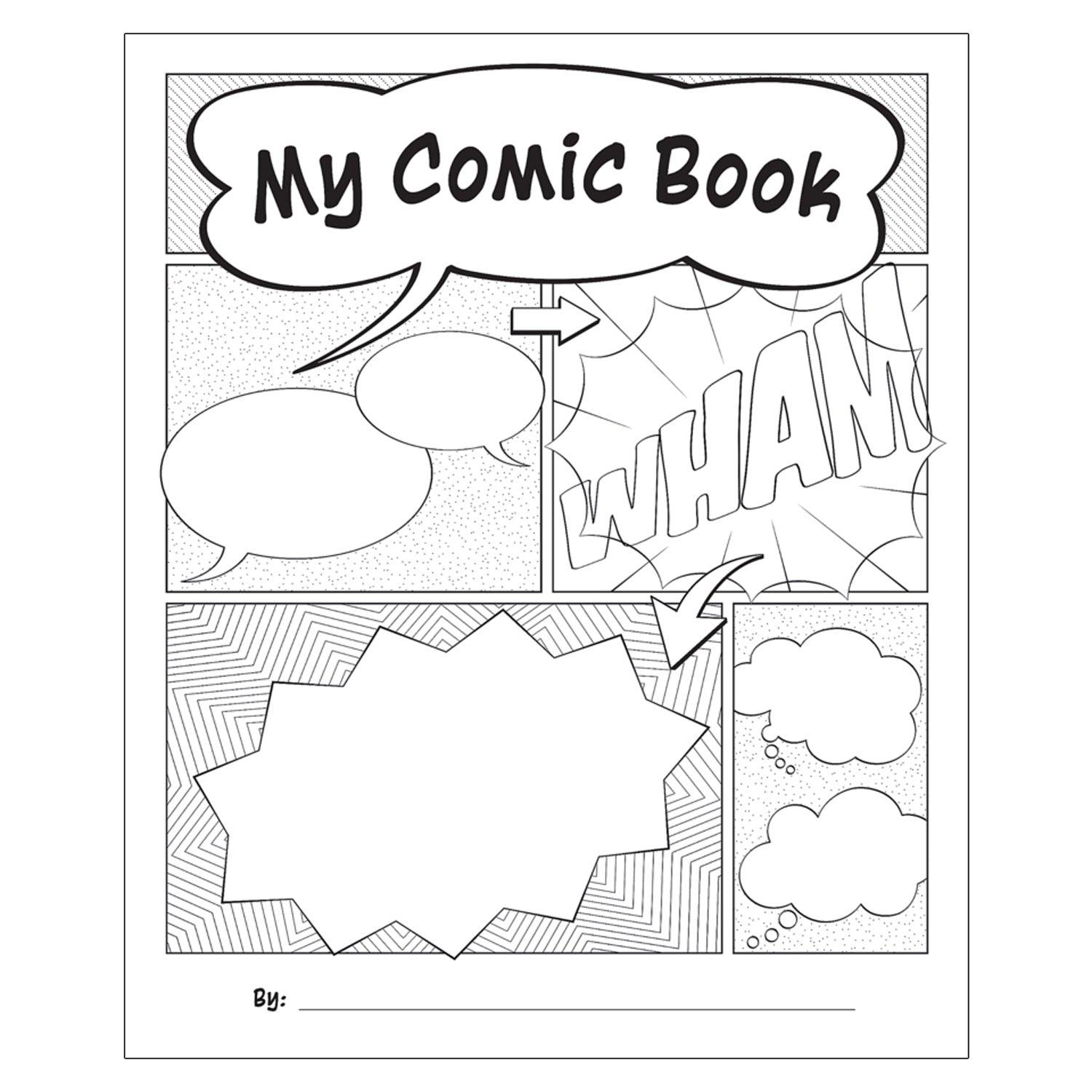 My Own Books™: My Comic Book, 10-Pack - Loomini