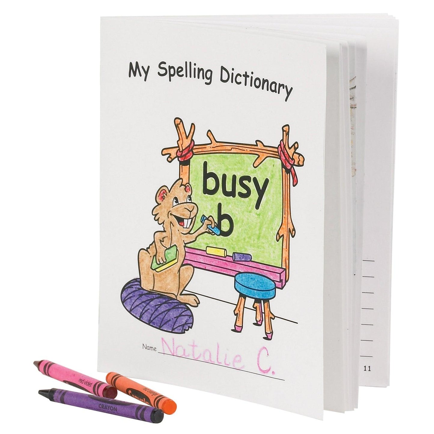 My Own Books™ My Spelling Dictionary, Pack of 6 - Loomini