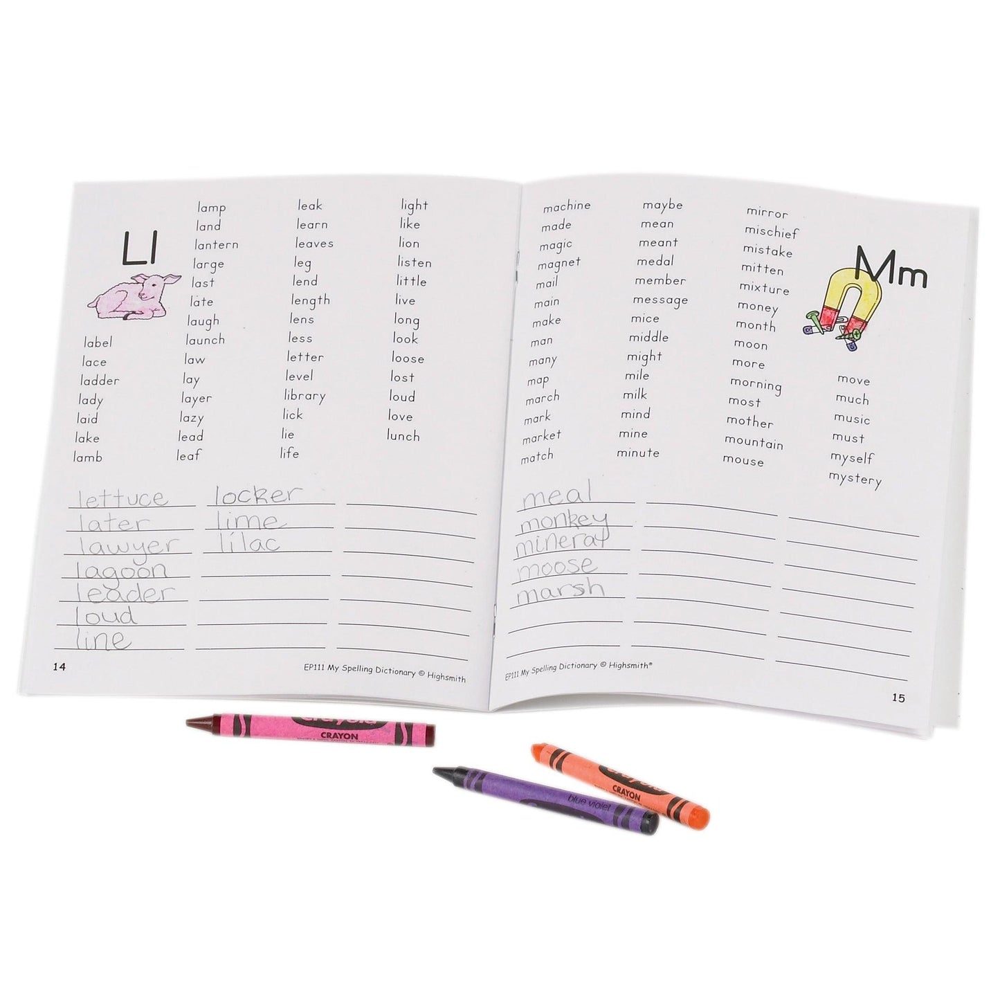 My Spelling Dictionary, Pack of 10 - Loomini