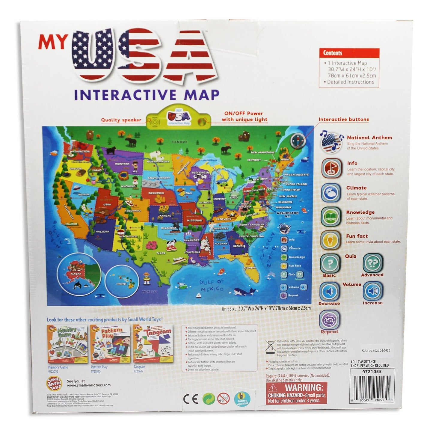 My USA Interactive Map - Loomini