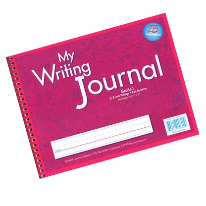 My Writing, Journal, Grade 1, Pink, Pack of 6 - Loomini