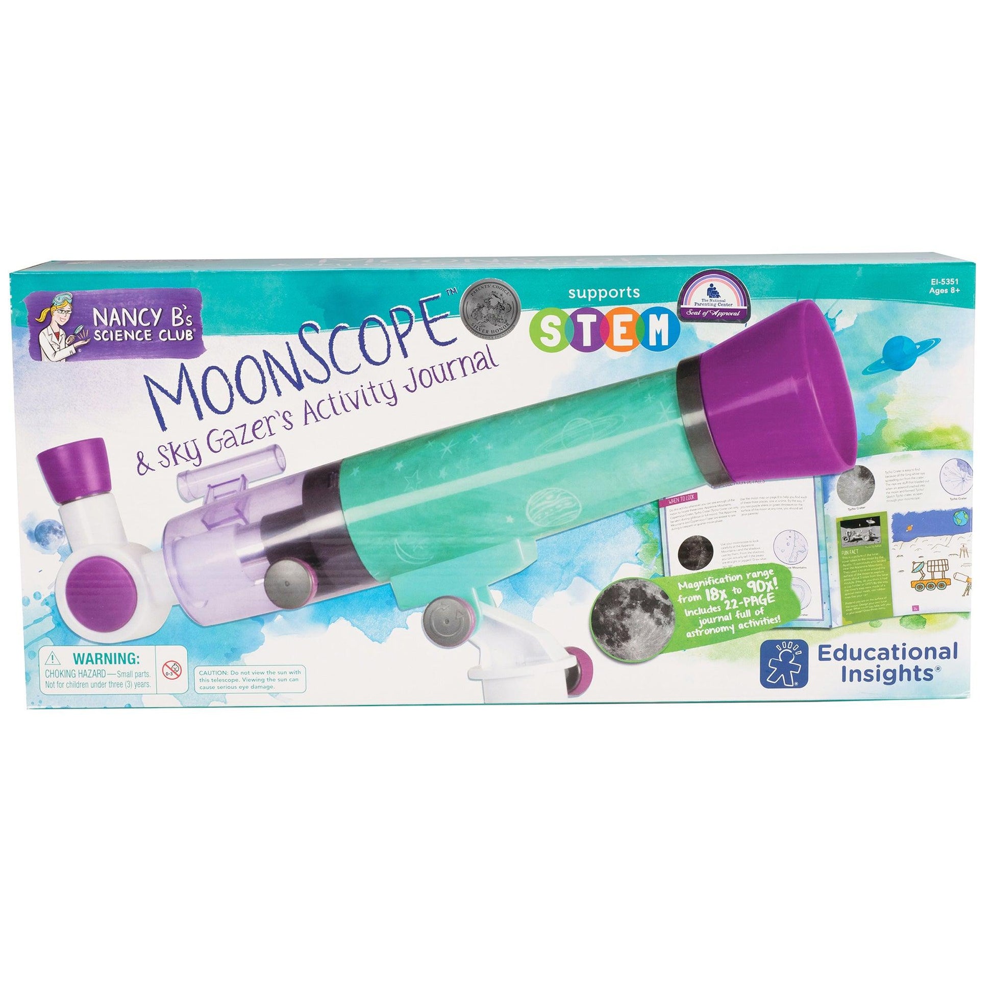 Nancy B’s Science Club® MoonScope™ & Sky Gazer's Activity Journal - Loomini