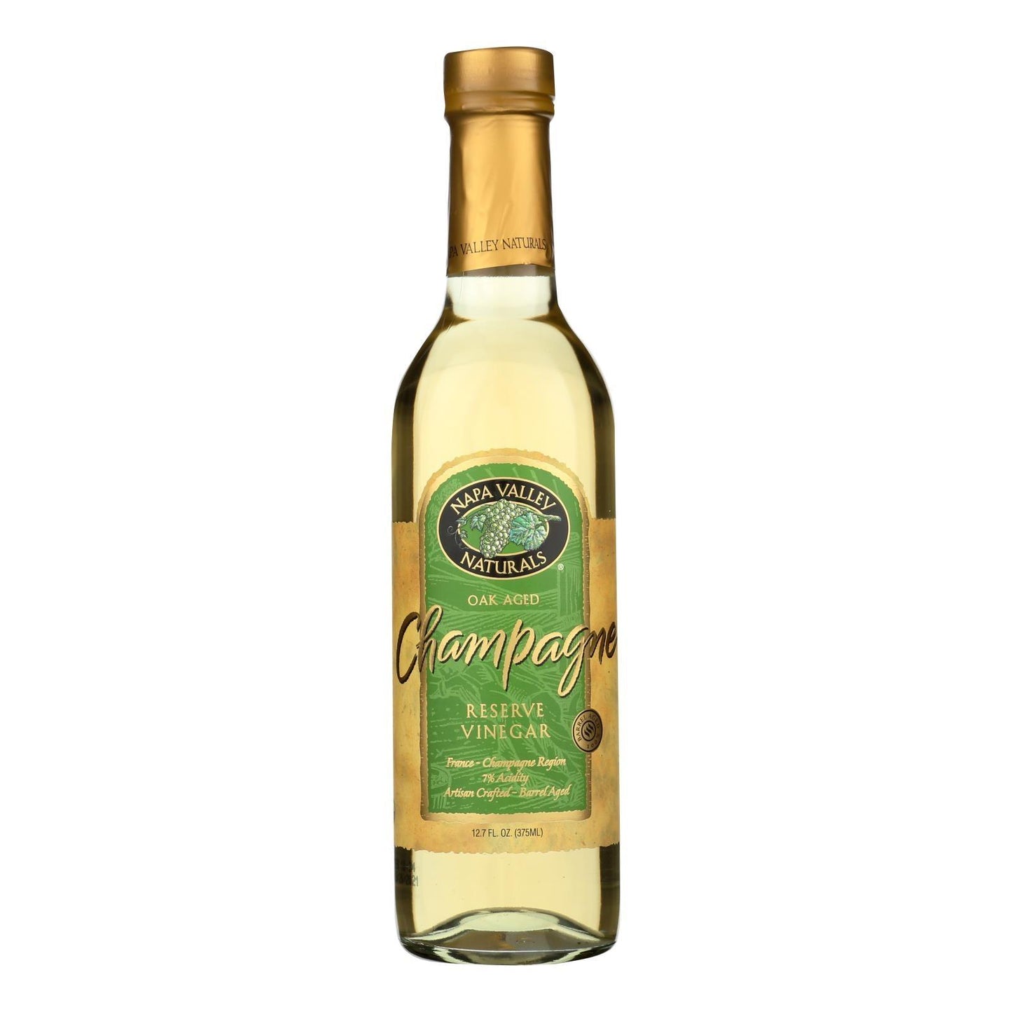 Napa Valley Naturals Champagne Reserve Wine Vinegar - Vinegar - Case Of 12 - 12.7 Fl Oz. - Loomini