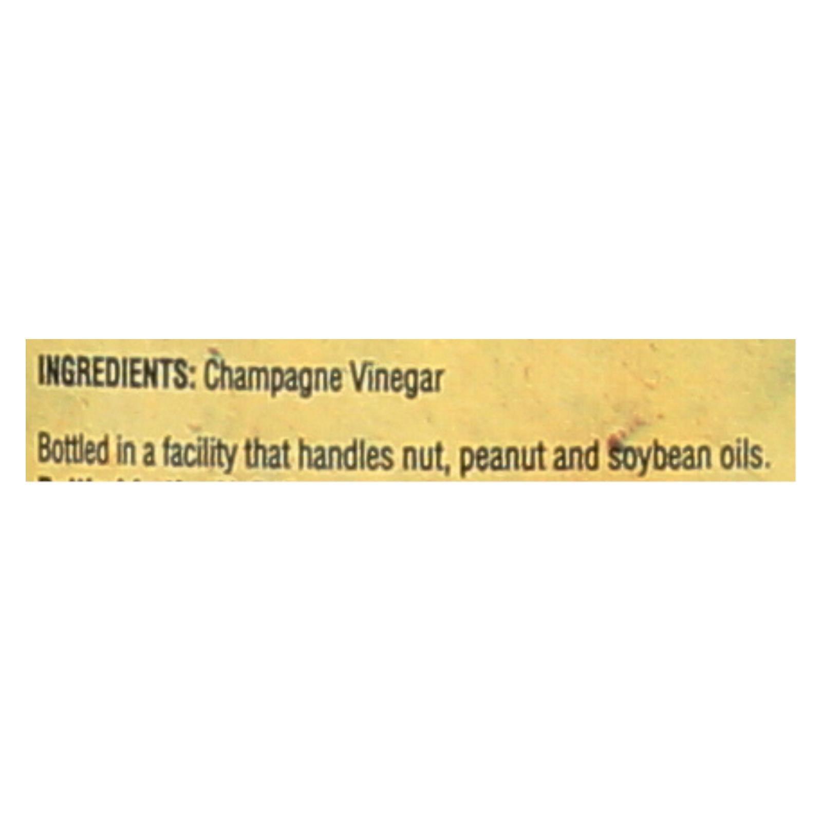 Napa Valley Naturals Champagne Reserve Wine Vinegar - Vinegar - Case Of 12 - 12.7 Fl Oz. - Loomini