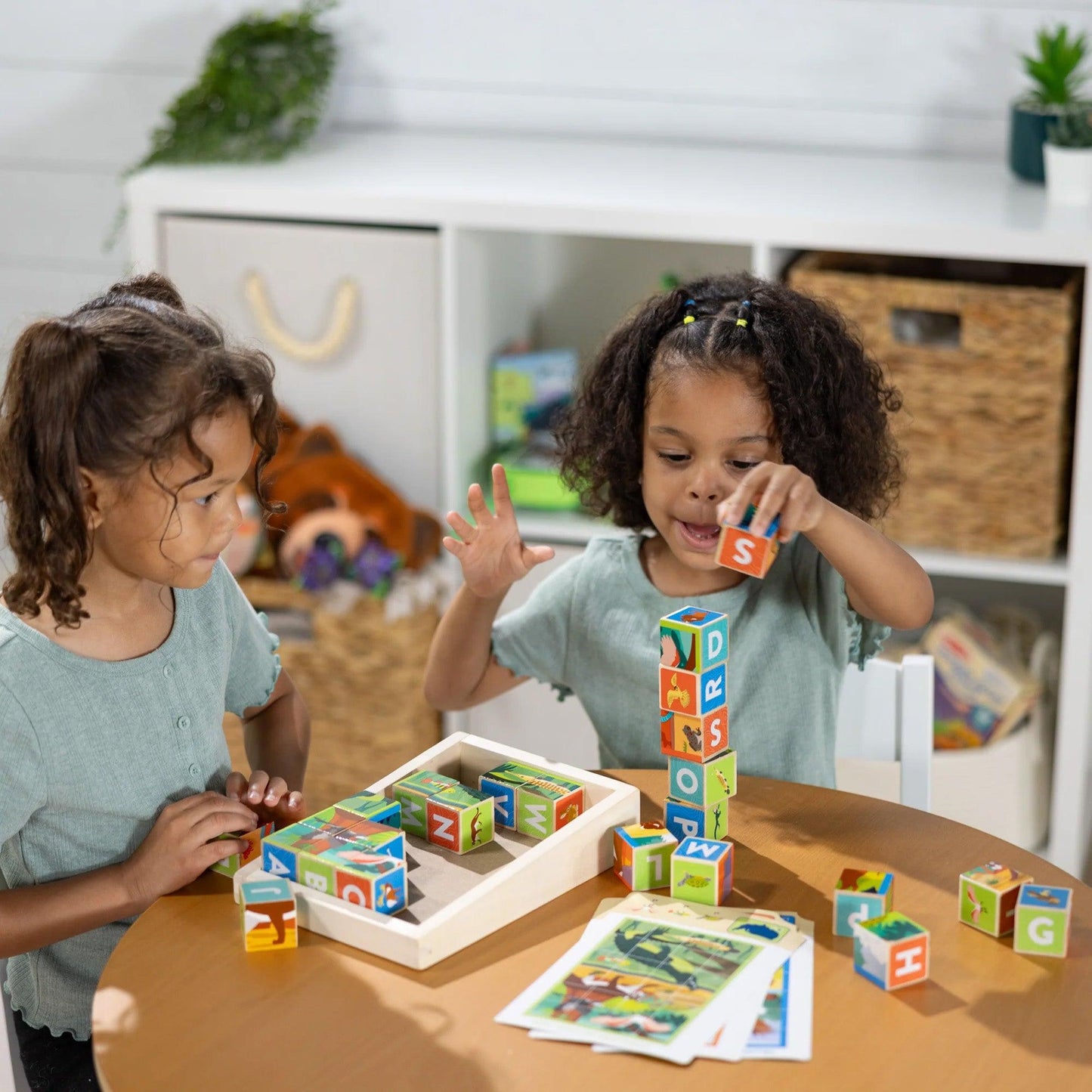 National Parks Wooden Blocks & Cube Puzzle - Loomini