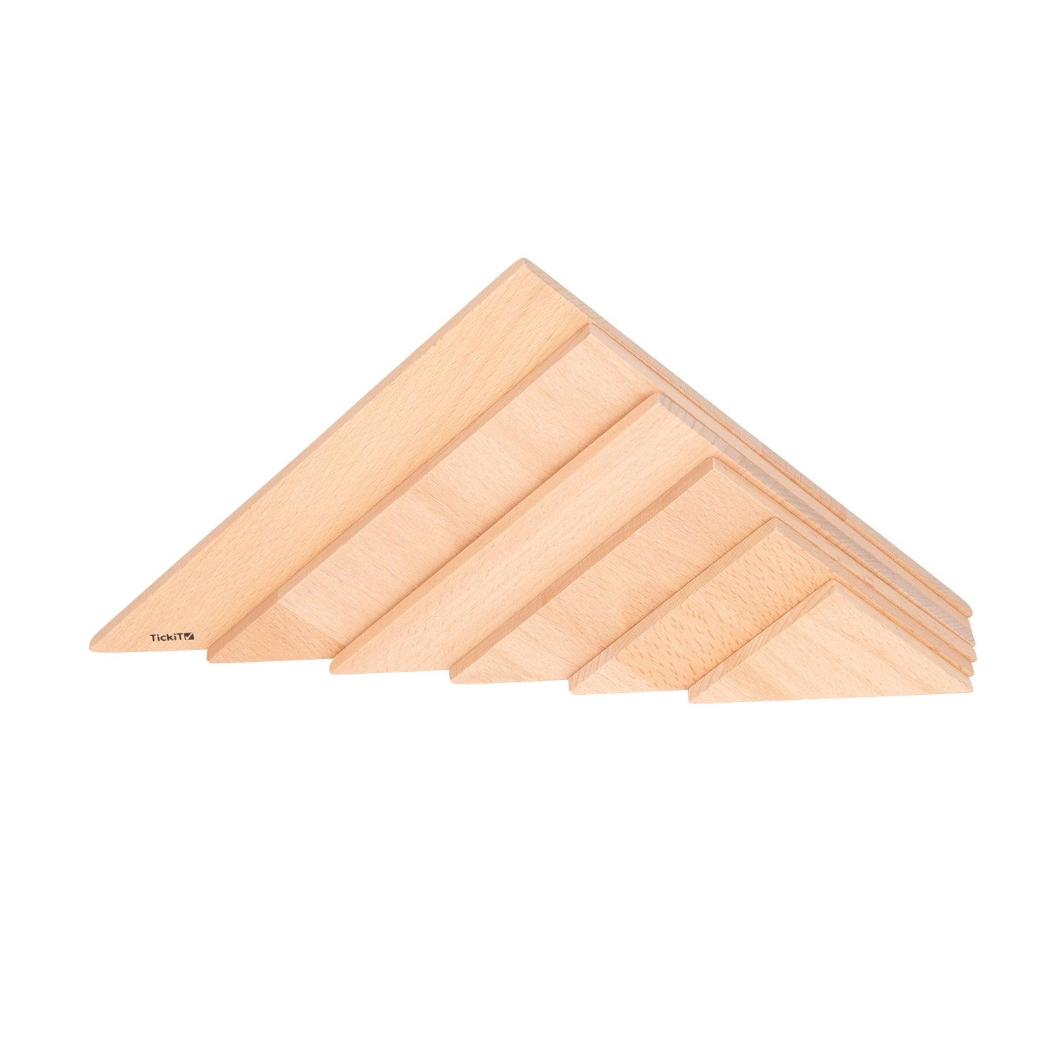 Natural Architect Panels - Triangles - Set of 6 - Loomini