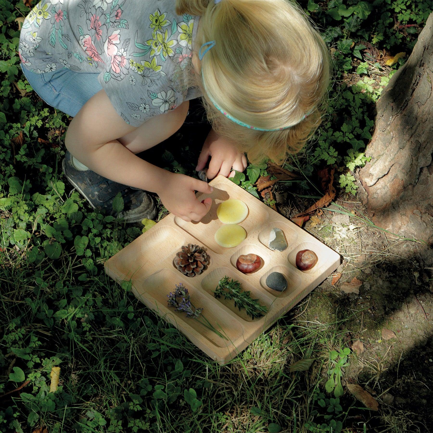 Natural Tinker Tray - Loomini