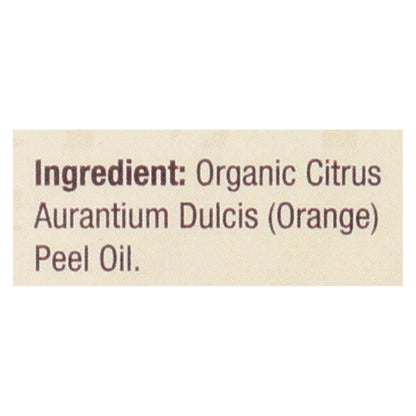 Nature's Answer - Organic Essential Oil - Orange - 0.5 Oz. - Loomini