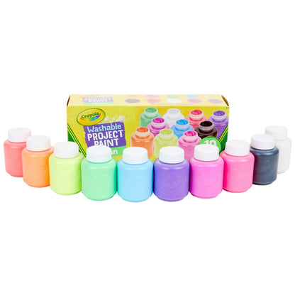 Neon Paint Set, 2oz., 10 Per Set, 3 Sets - Loomini