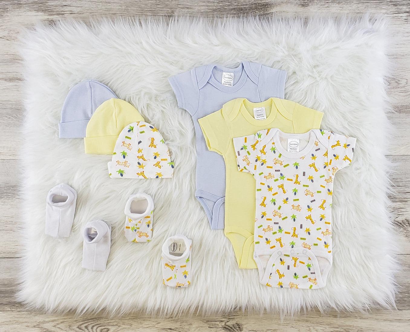 Newborn Color:white/blue/yellow - Loomini