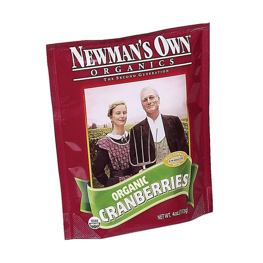 Newman's Own Organics Cranberries And Raisins - Case Of 12 - 4 Oz. - Loomini