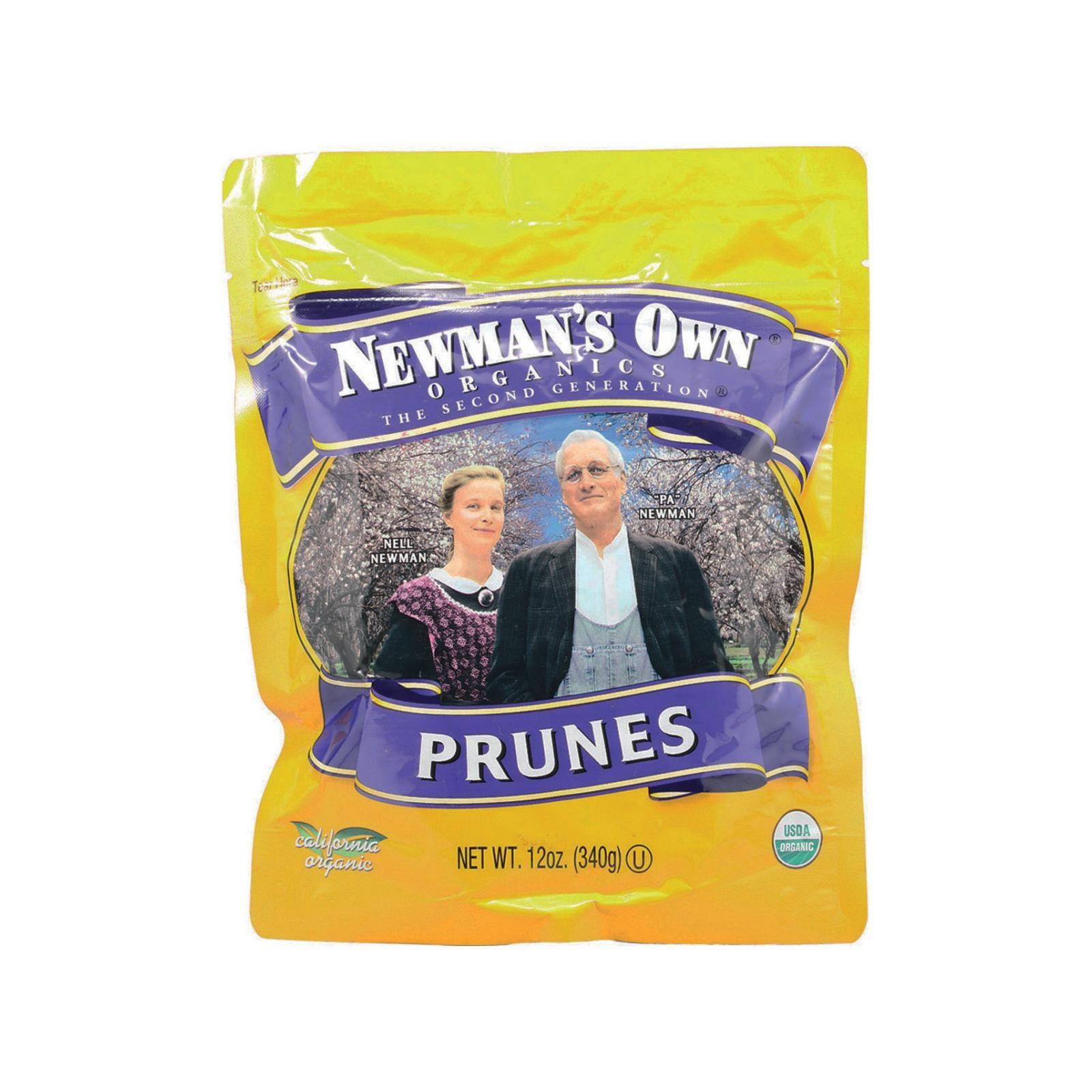 Newman's Own Organics Organic Pitted - Prunes - Case Of 12 - 12 Oz. - Loomini