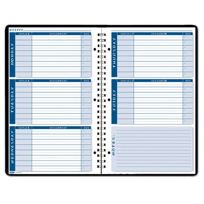 Non-Dated Student Planner/Assignment Book, Pack of 3 - Loomini