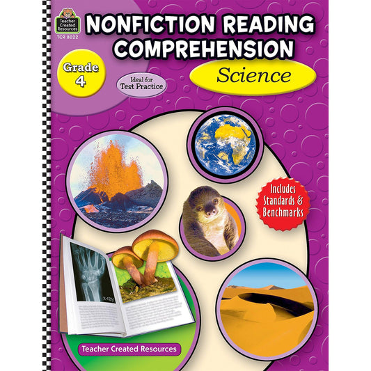 Nonfiction Reading Comprehension: Science, Grade 4 - Loomini