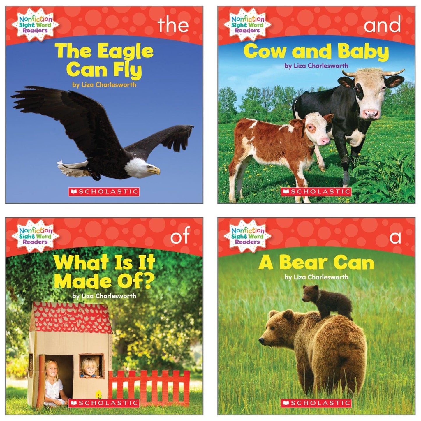 Nonfiction Sight Word Readers Set, Level A, Set of 25 Books - Loomini