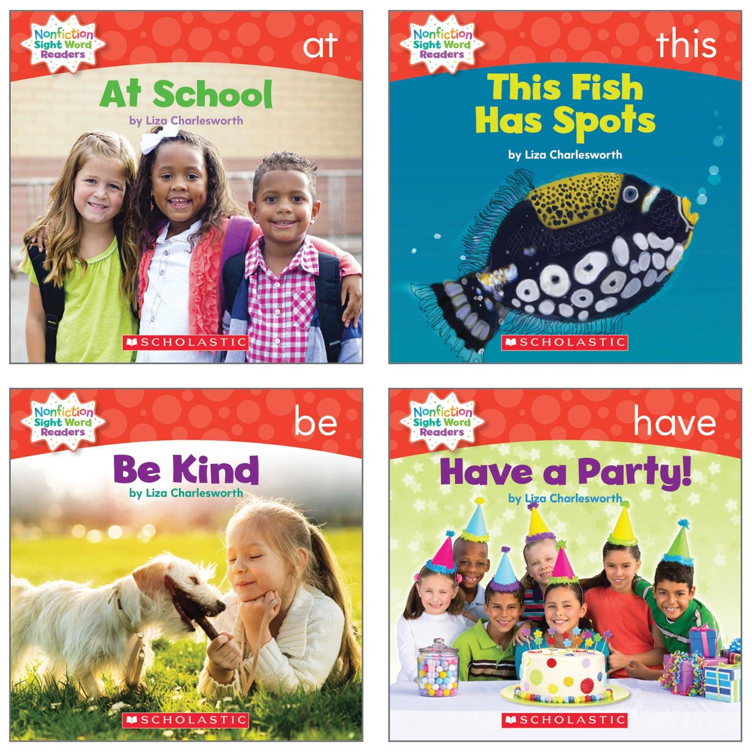 Nonfiction Sight Word Readers Set, Level A, Set of 25 Books - Loomini