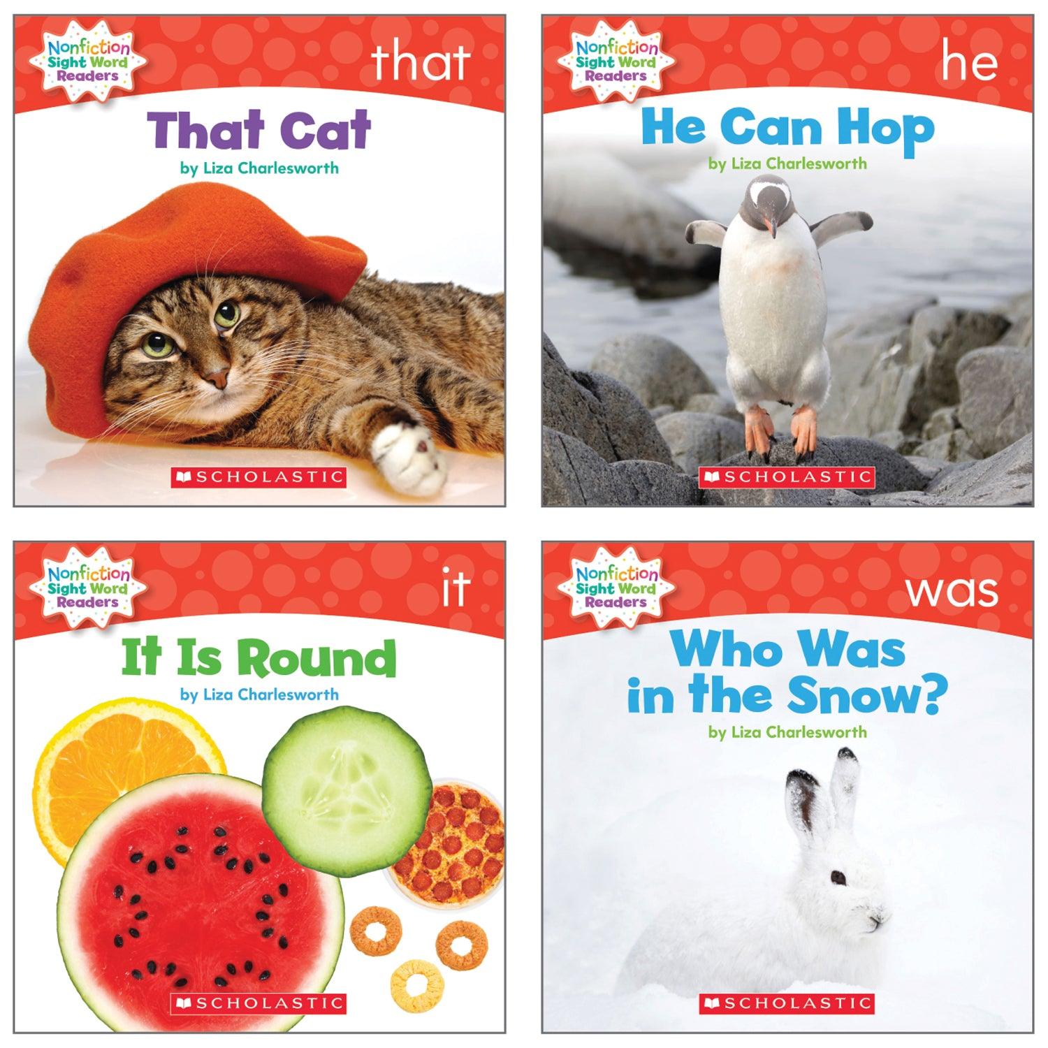 Nonfiction Sight Word Readers Set, Level A, Set of 25 Books - Loomini