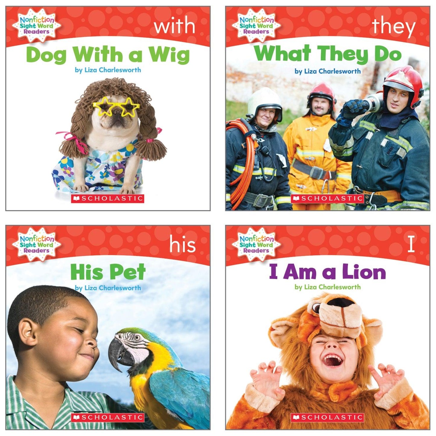 Nonfiction Sight Word Readers Set, Level A, Set of 25 Books - Loomini