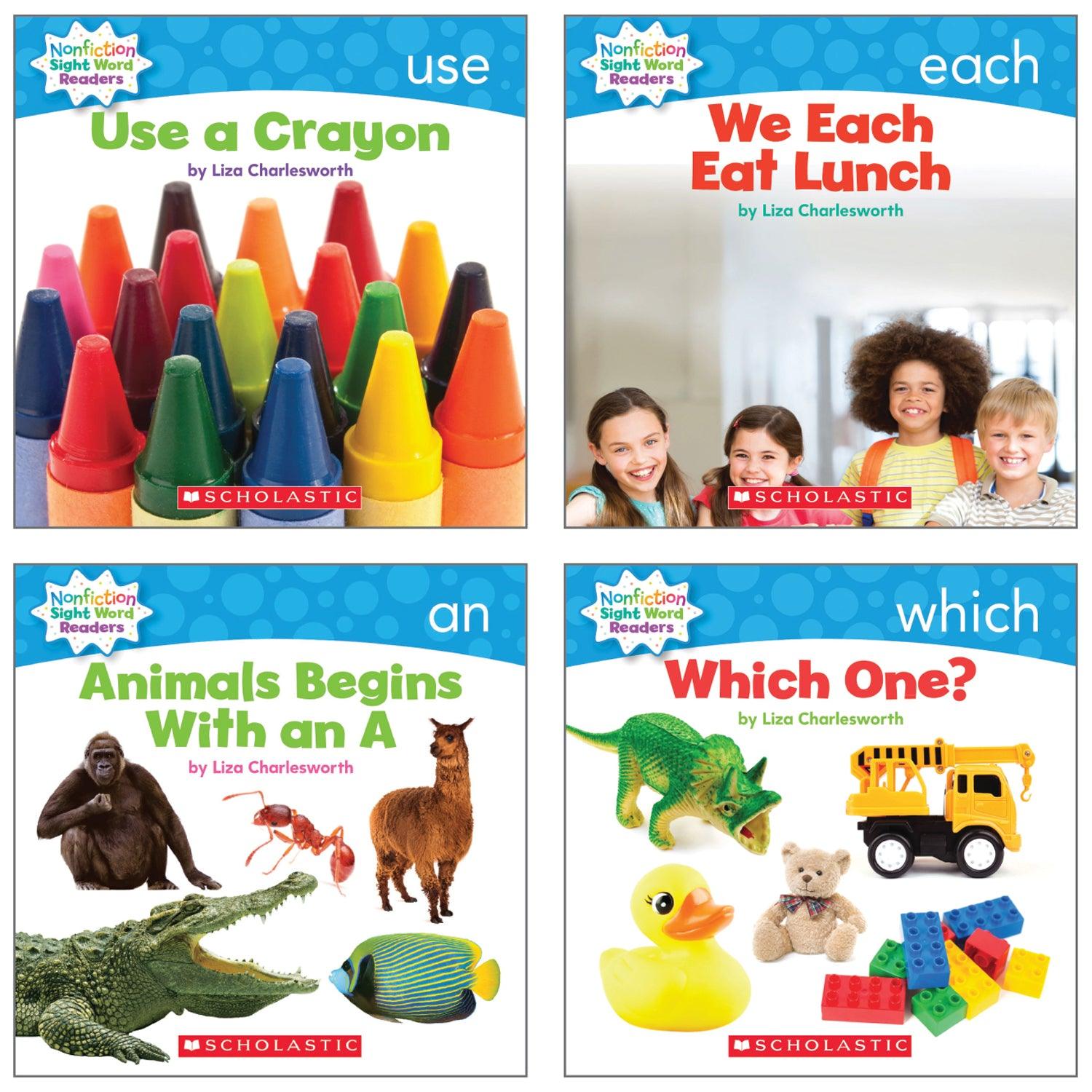 Nonfiction Sight Word Readers Set, Level B, Set of 25 Books - Loomini