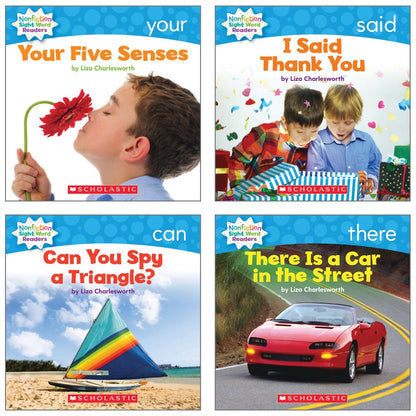 Nonfiction Sight Word Readers Set, Level B, Set of 25 Books - Loomini