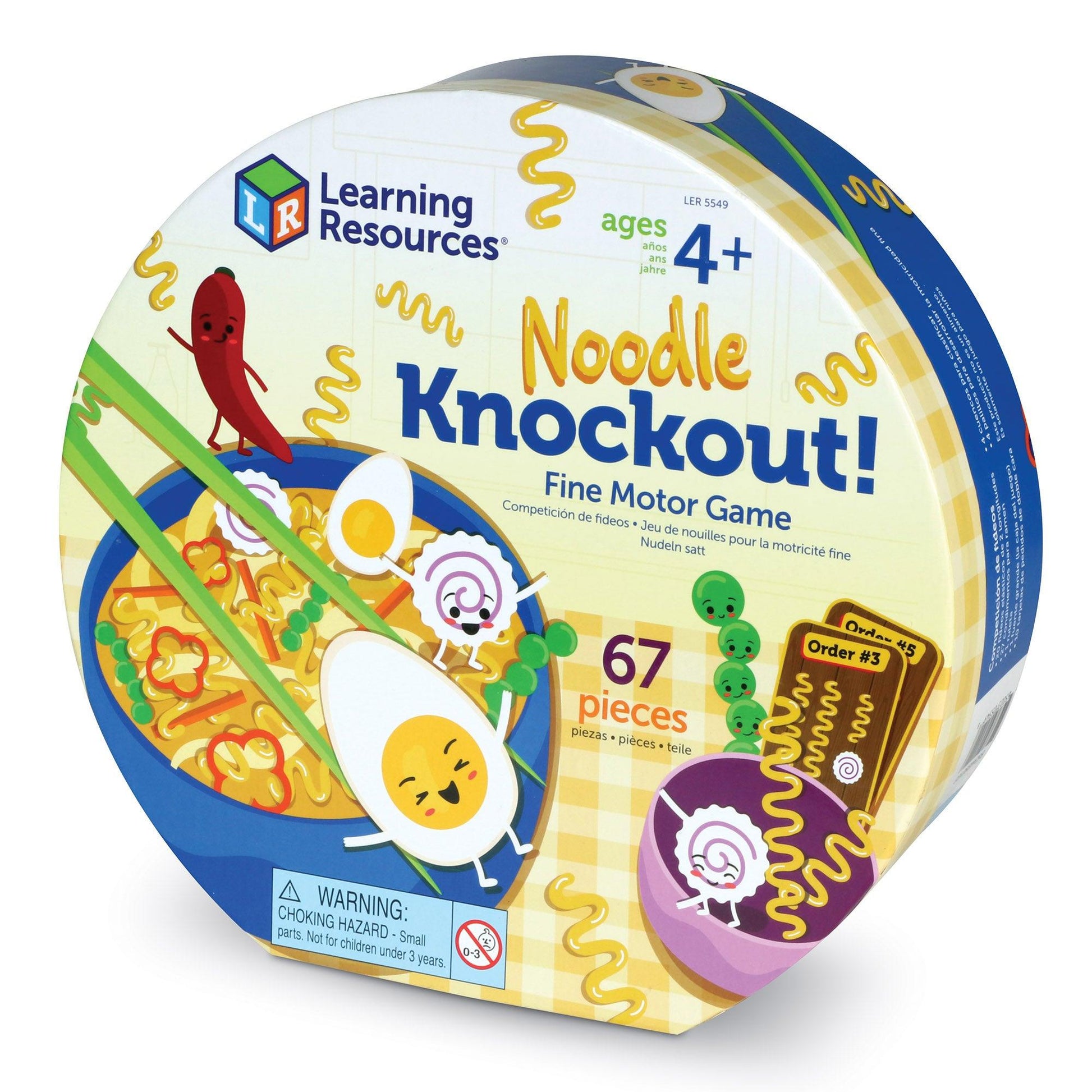 Noodle Knockout Fine Motor Game™ - Loomini