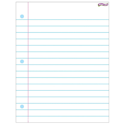 Notebook Paper Wipe-Off® Chart, 17" x 22", Pack of 6 - Loomini