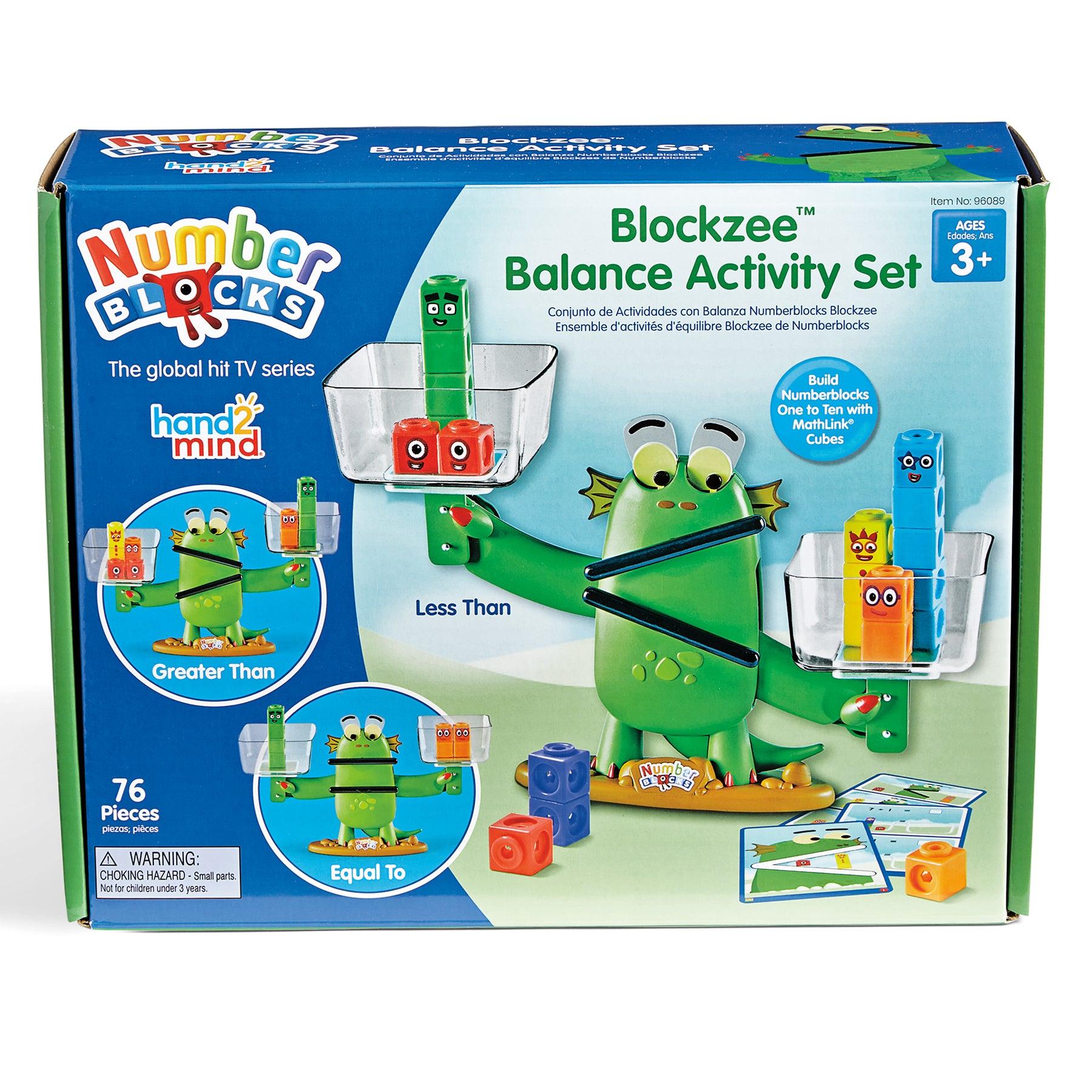 Balance Blocks Math Numberblocks Blockzilla Balance Activity Set - Loomini