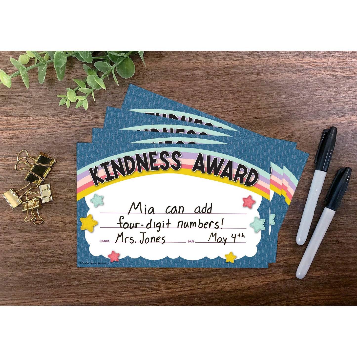 Oh Happy Day Kindness Awards, 30 Per Pack, 6 Packs - Loomini