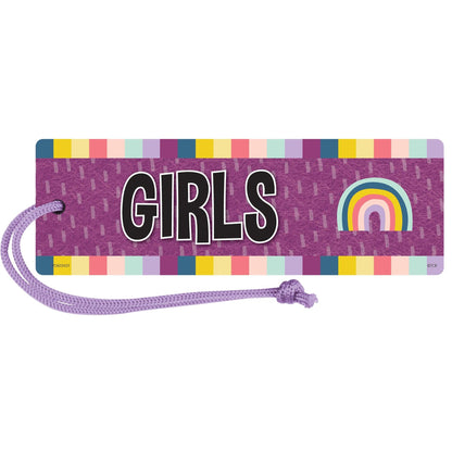 Oh Happy Day Magnetic Girls Pass, Pack of 6 - Loomini