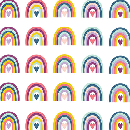 Oh Happy Day Rainbows Mini Stickers, 378 Per Pack, 12 Packs - Loomini