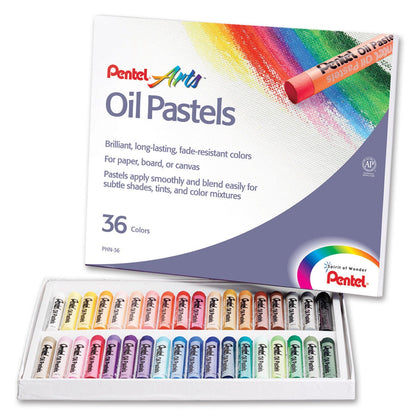 Oil Pastel Set, 36 Colors, 3 Sets - Loomini