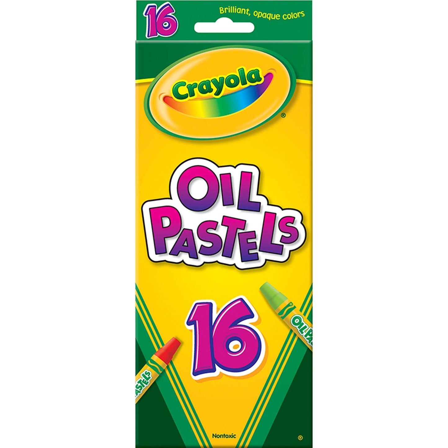 Oil Pastels, 16 Per Box, 6 Boxes - Loomini