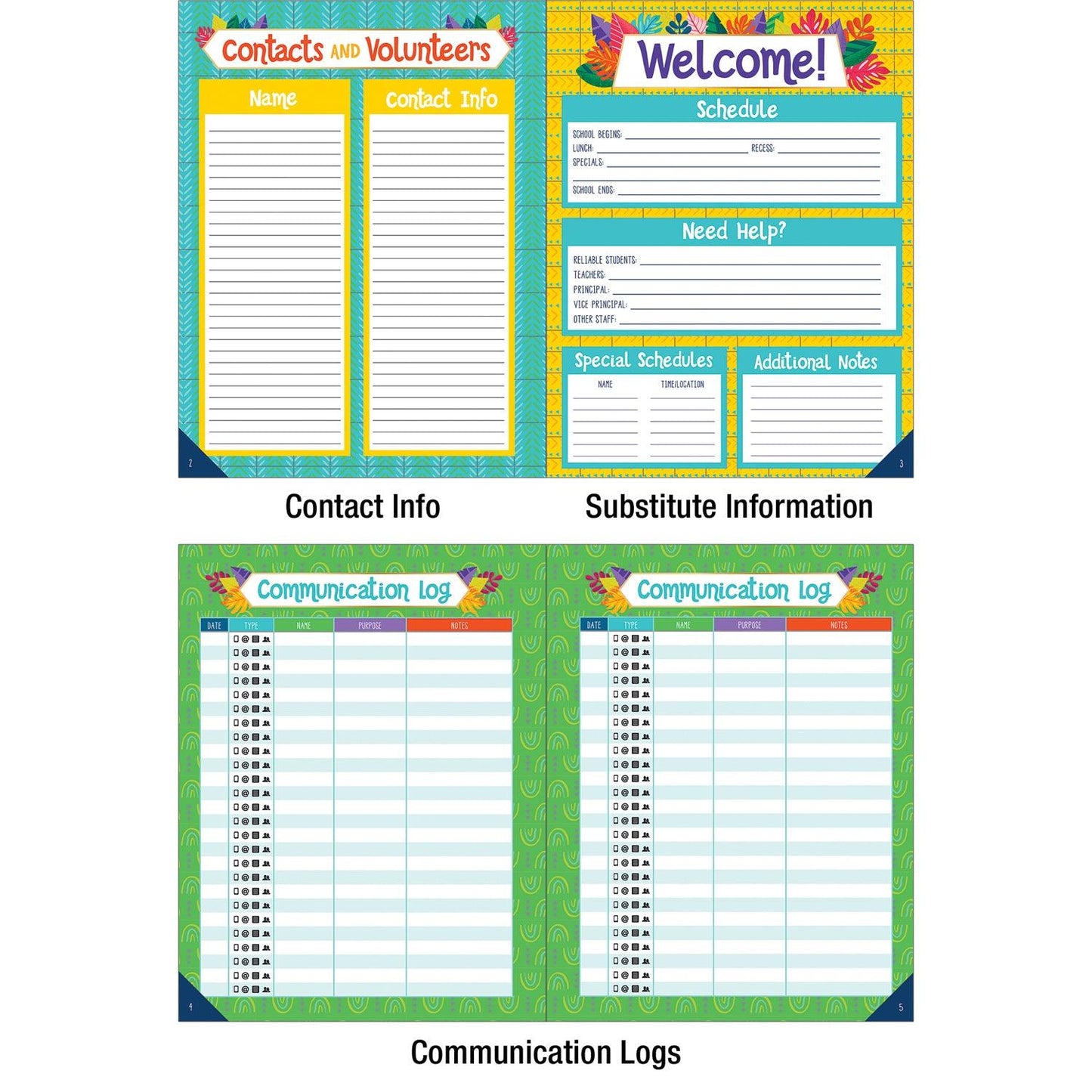 One World Teacher Planner Paperback - Loomini