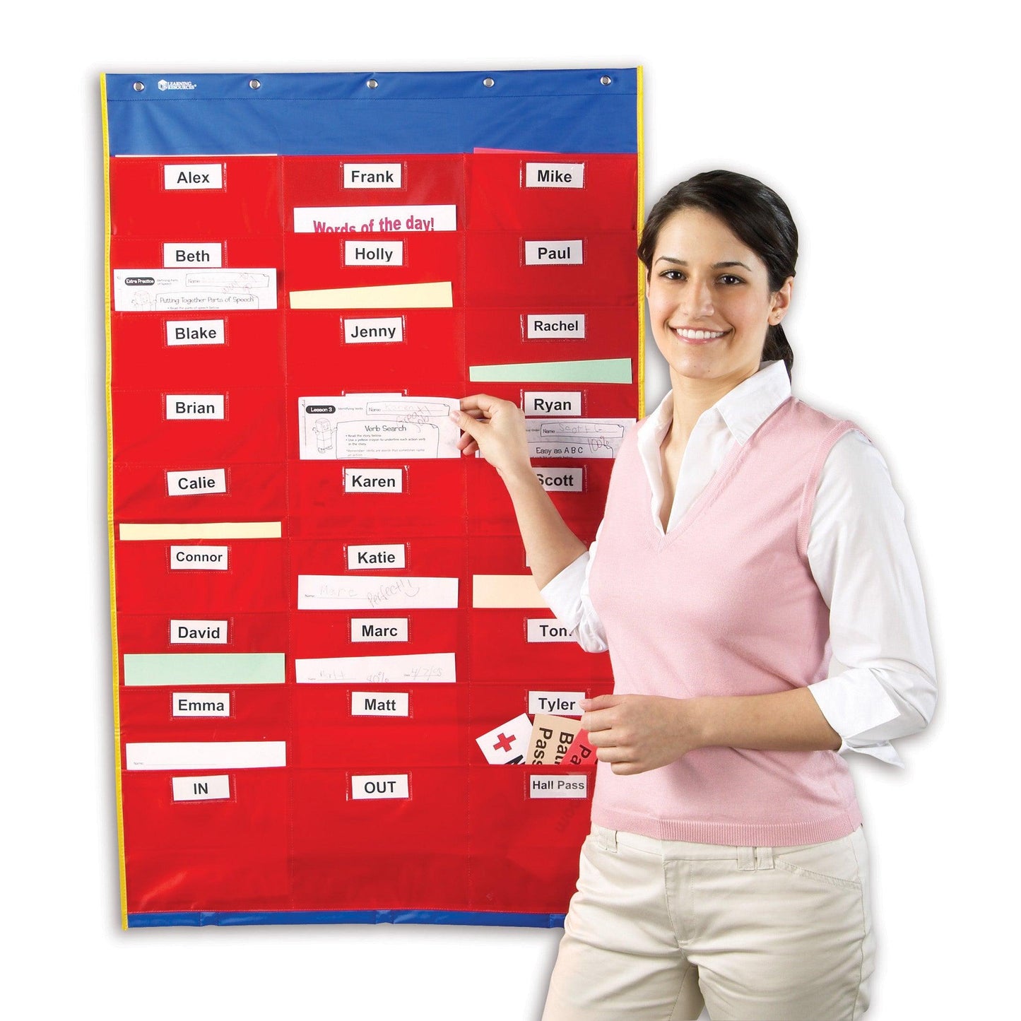 Organization Station® Pocket Chart - Loomini