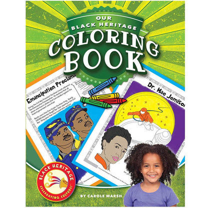 Our Black Heritage Coloring Book, Pack of 12 - Loomini