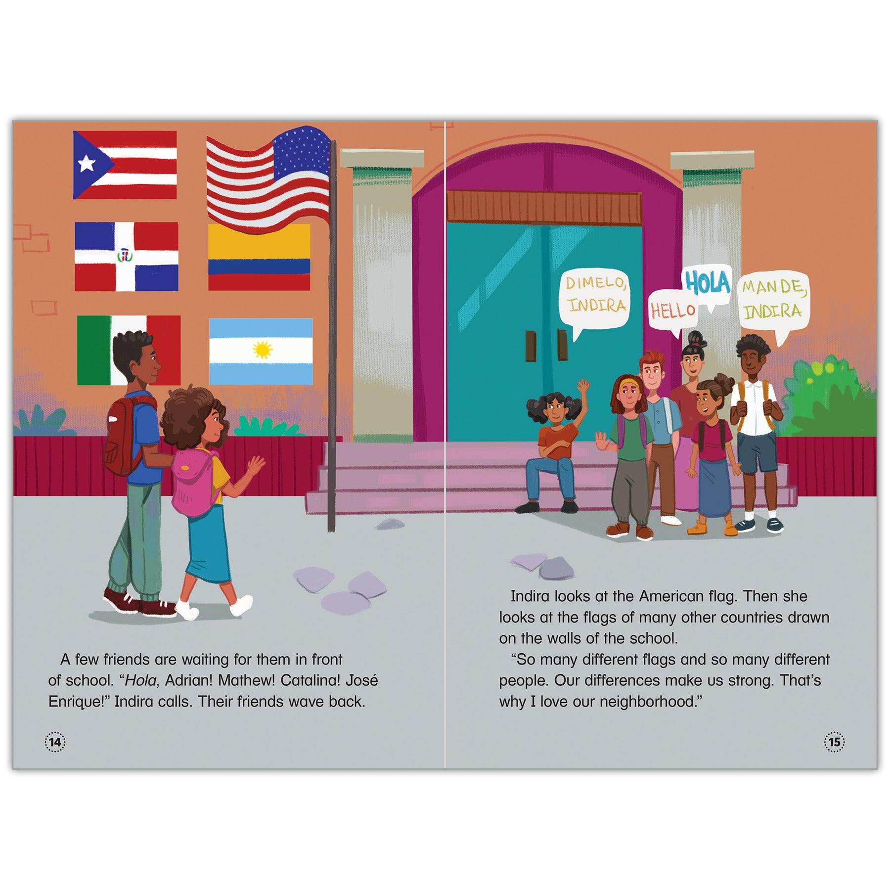 Our Voices: Neighborhood & Community Multicultural Readers, Single-Copy Set, 10 Books - Loomini