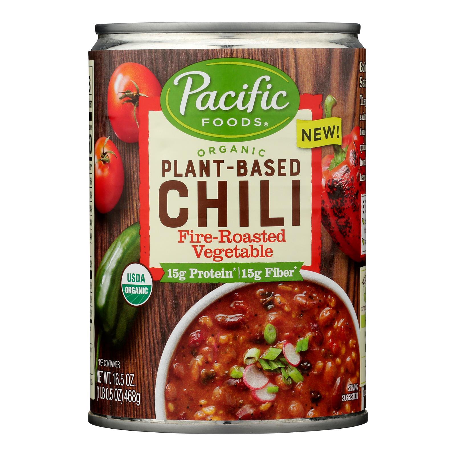 Pacific Foods - Chili Fire Roasted Veg - Case Of 12-16.5 Oz - Loomini