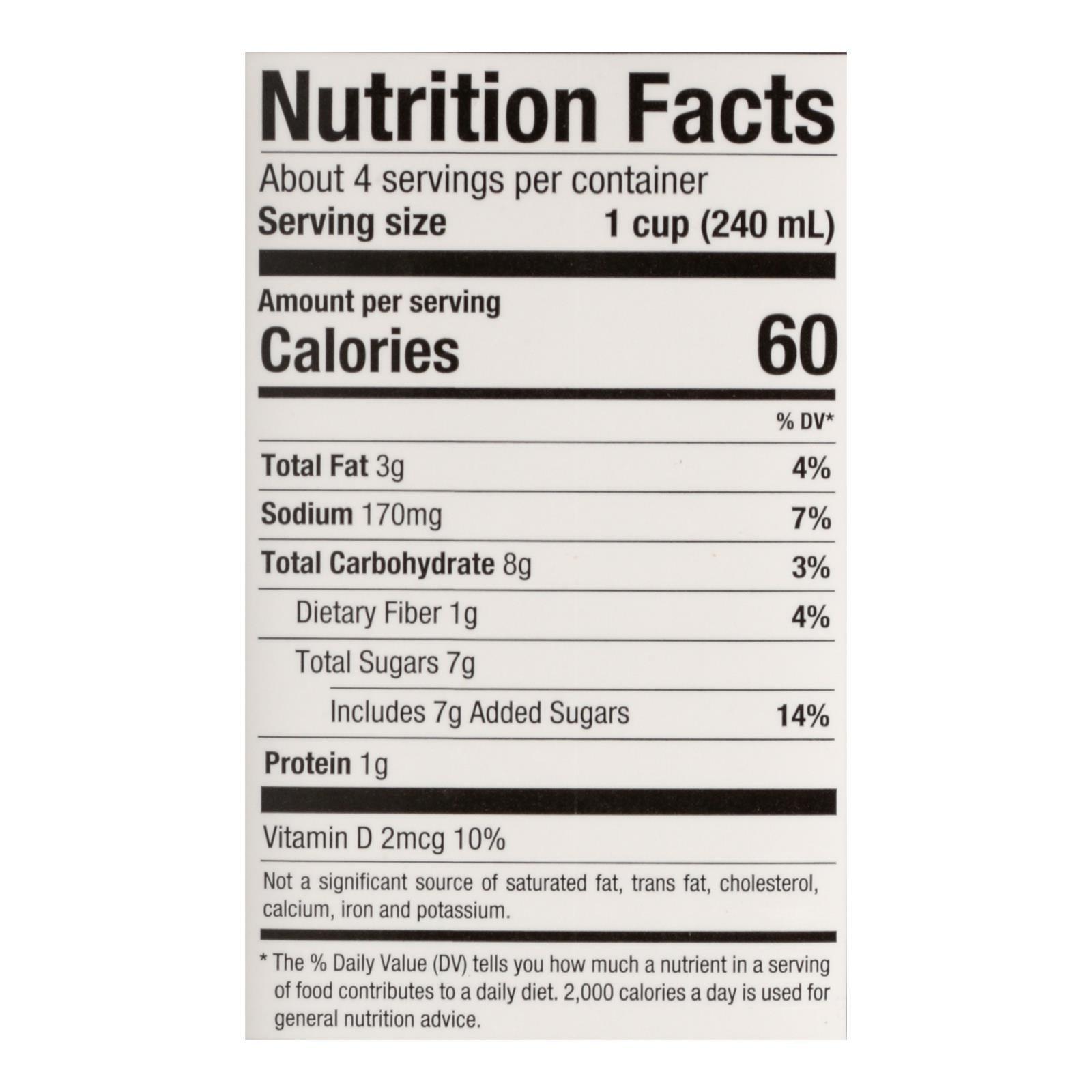 Pacific Natural Foods Almond - Non Dairy - Case Of 12 - 32 Fl Oz. - Loomini