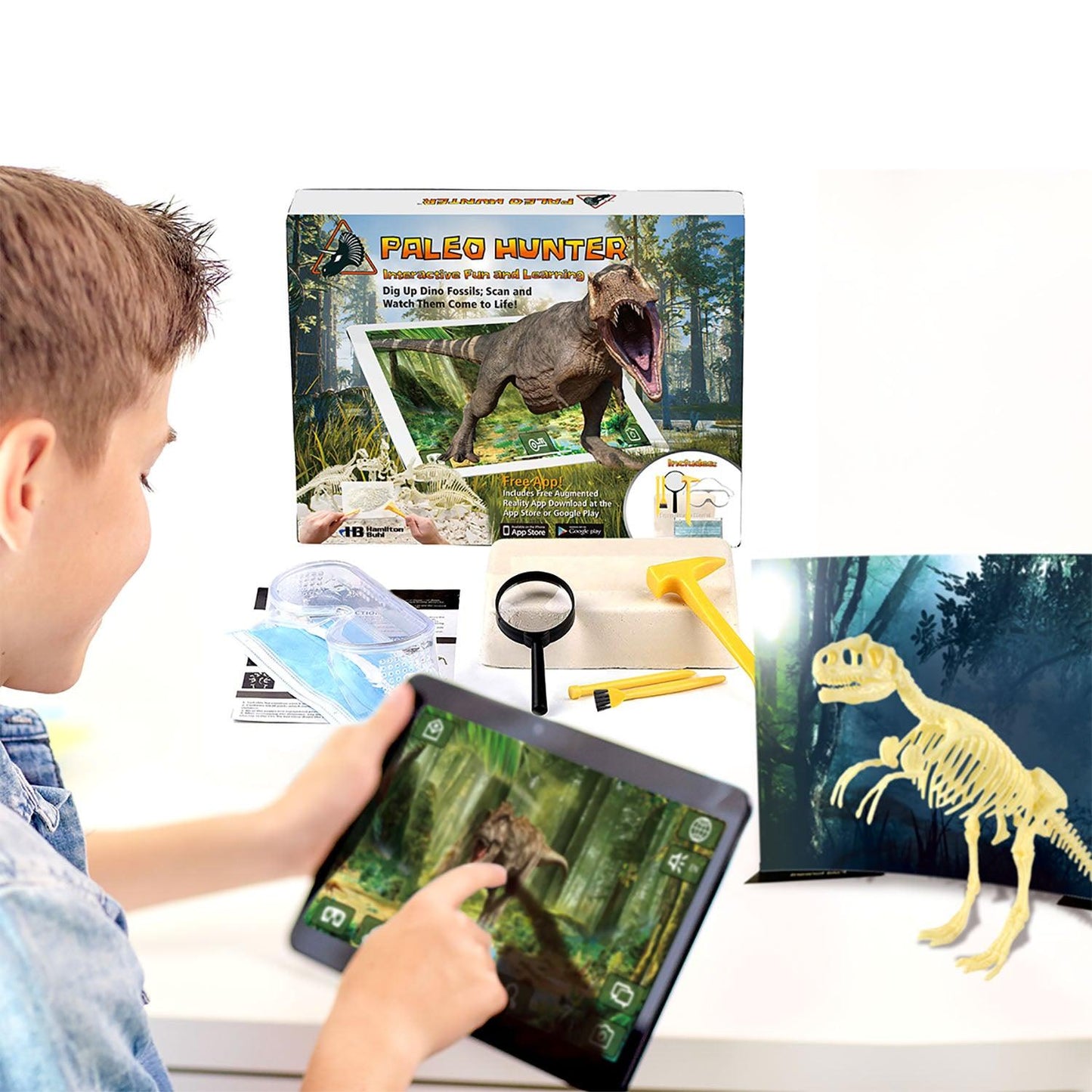 Paleo Hunter™ Dig Kit for STEAM Education - Tyrannosaurus Rex - Loomini