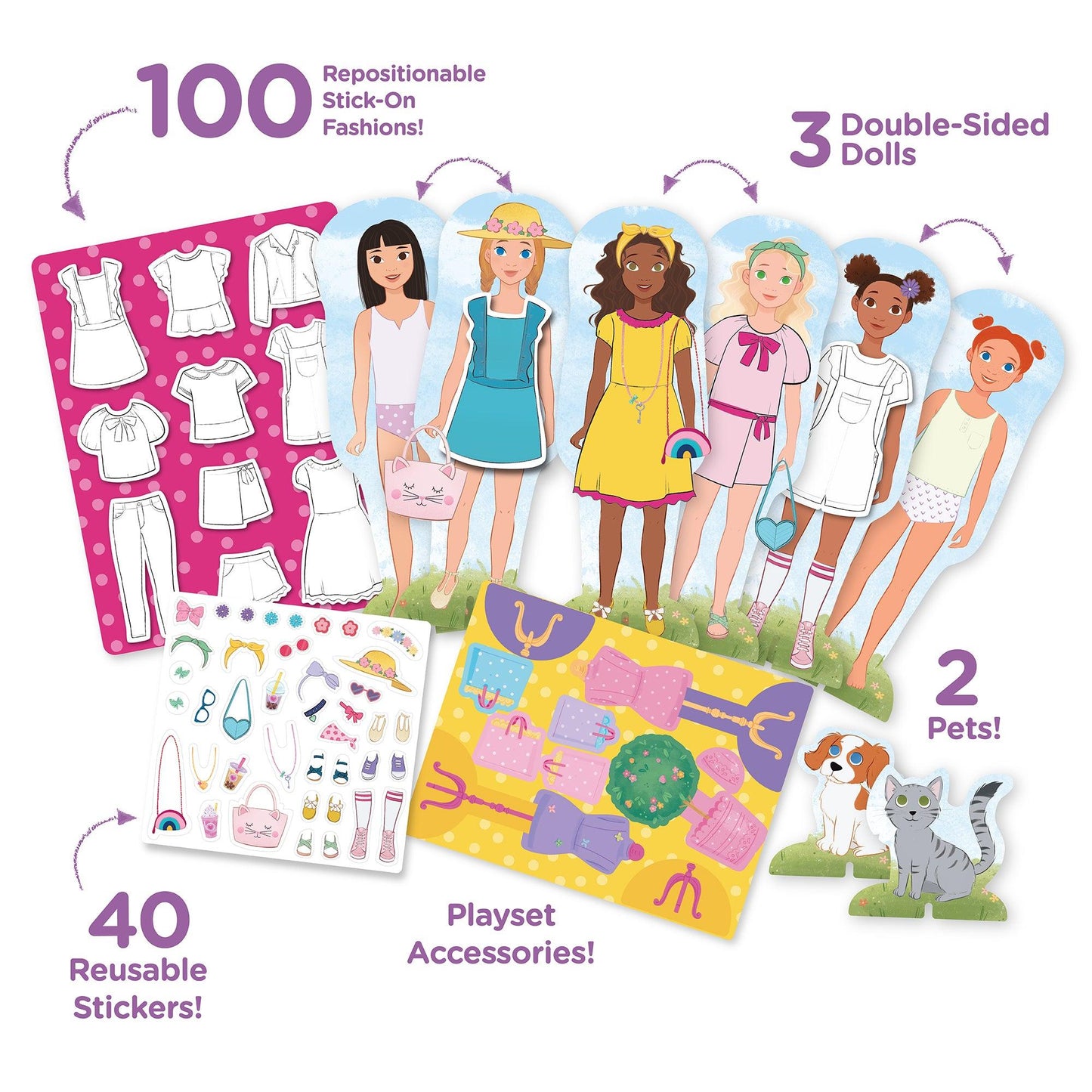 PaperCraft Sweet Boutique Paper Dolls - Loomini