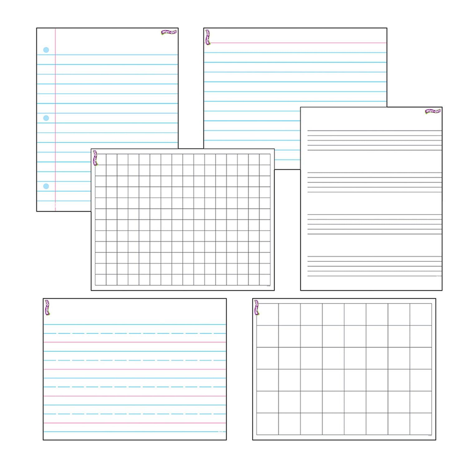 Papers & Grids Wipe-Off® Charts Combo Pack - Loomini