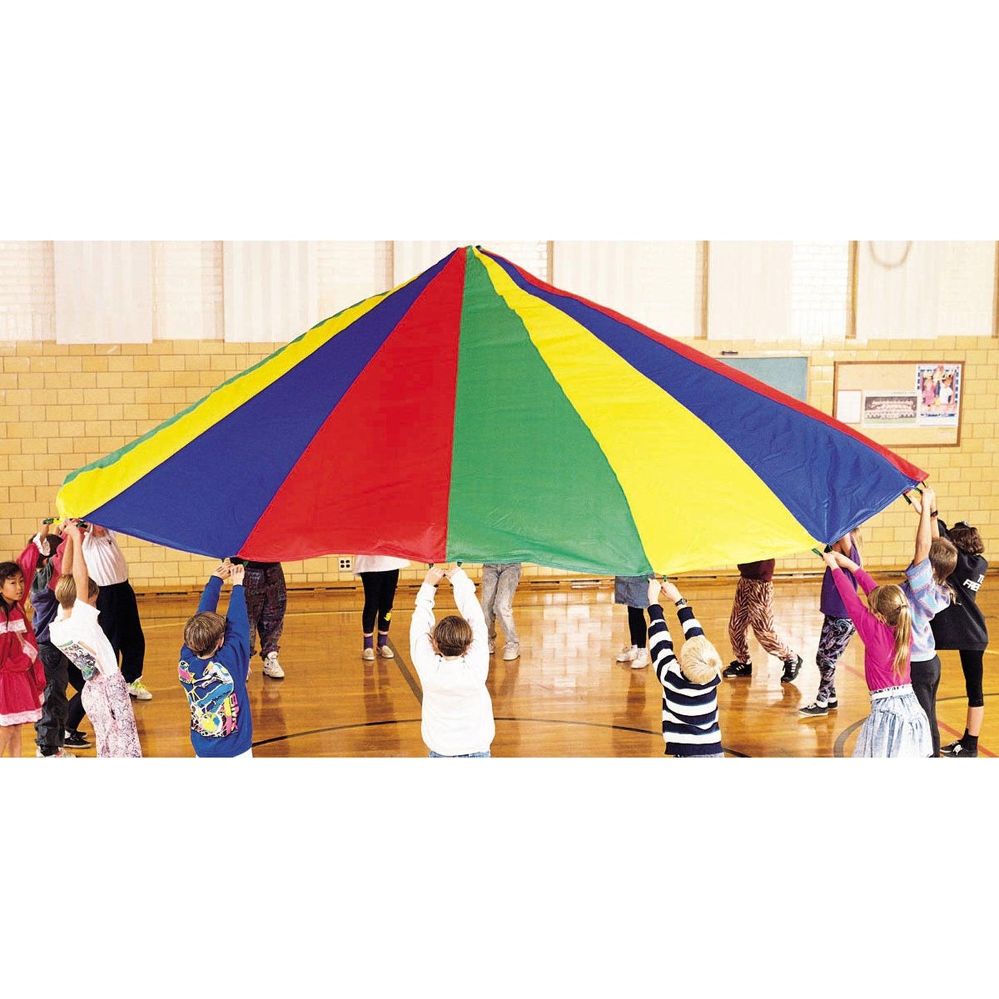 Parachute, 12' Diameter with 12 Handles - Loomini