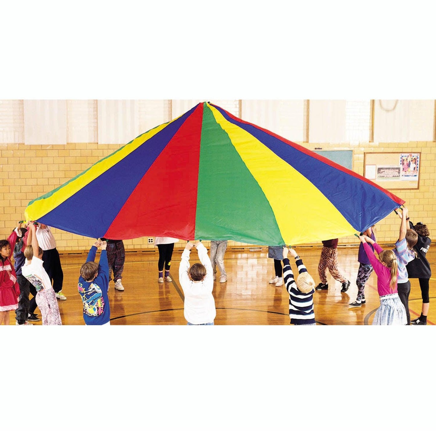 Parachute, 20' Diameter with 16 Handles - Loomini