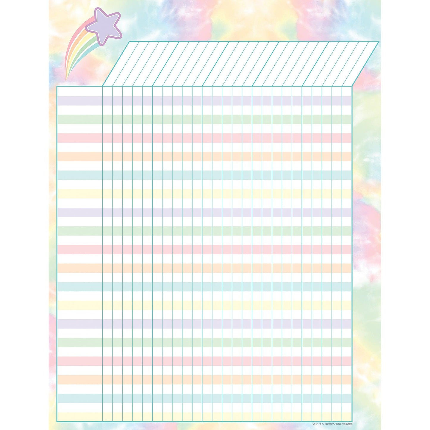 Pastel Pop Incentive Chart, Pack of 6 - Loomini